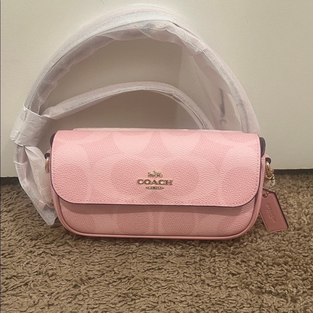 Coach Powder Pink Hailey Crossbody Bag(limited time offer)